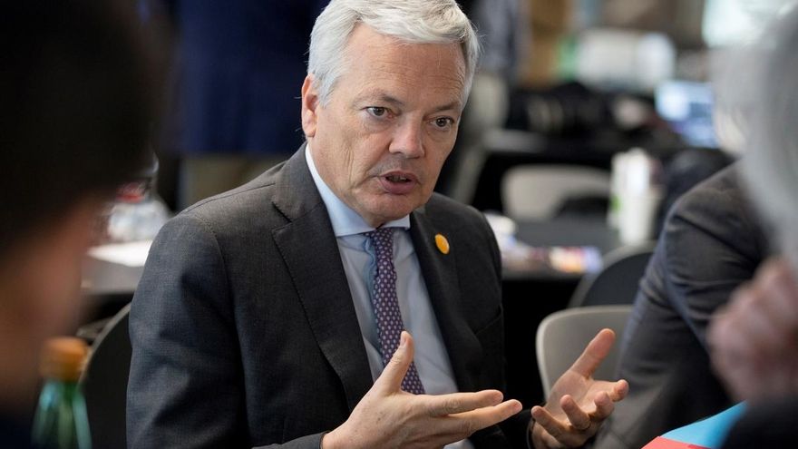 El comisario europeo de Justicia, el belga Didier Reynders. EPA/MICHAEL REYNOLDS/Archivo