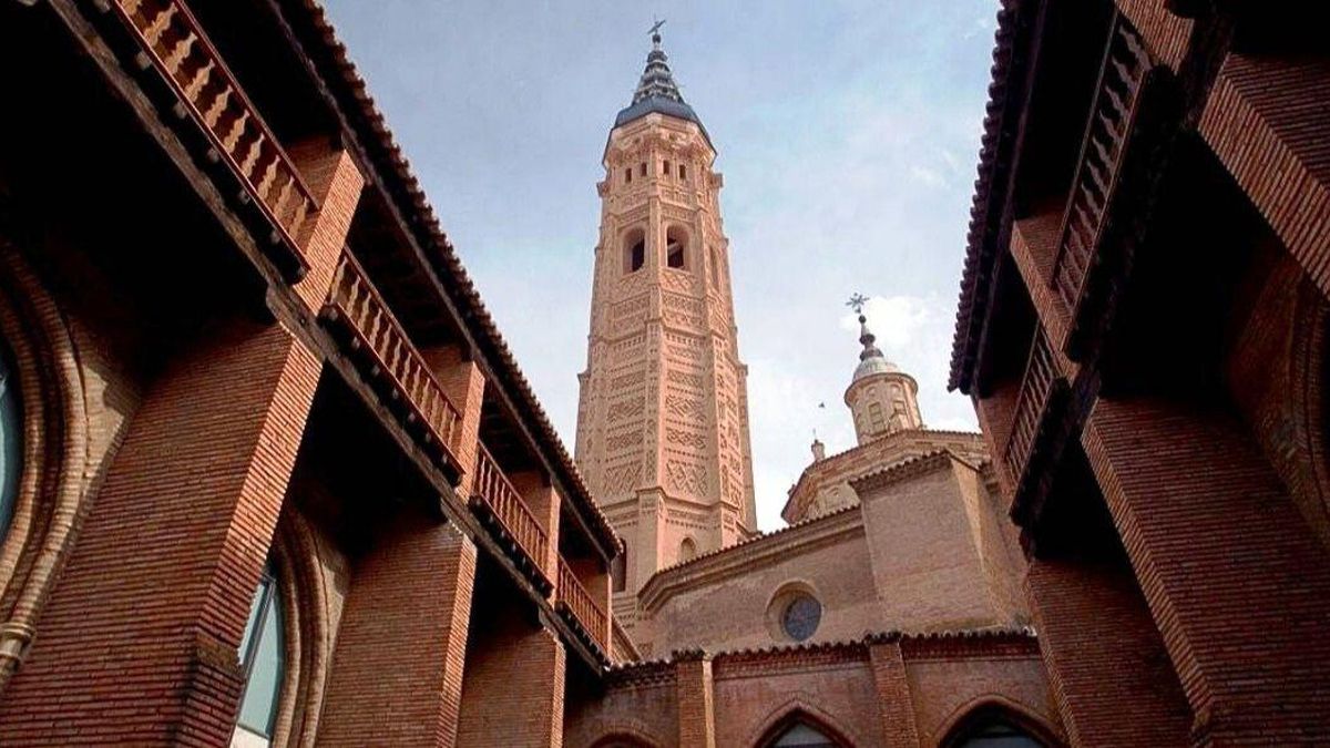Torre de Santa María, en Calatayud.