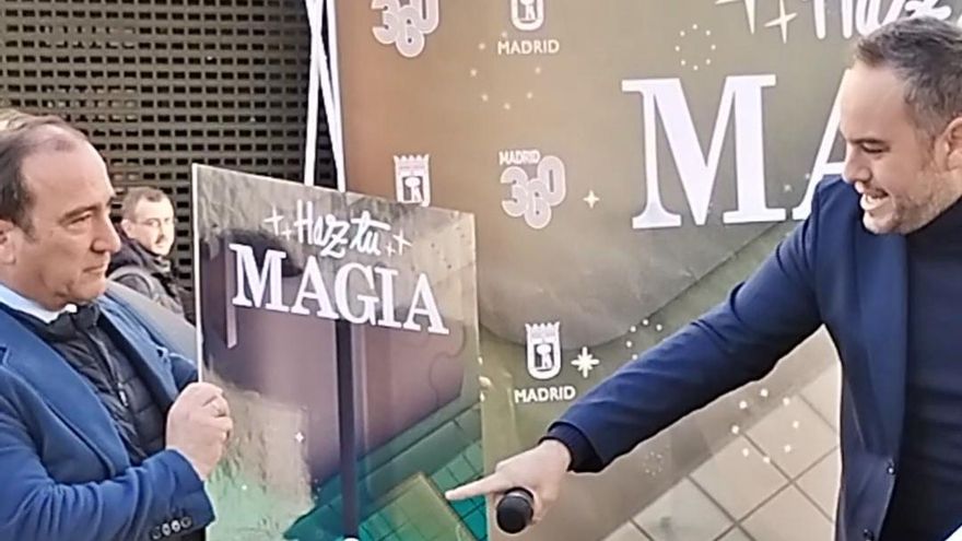 El Ayuntamiento de Madrid tira de un mago para que los ciudadanos metan cartones y envases en los contenedores