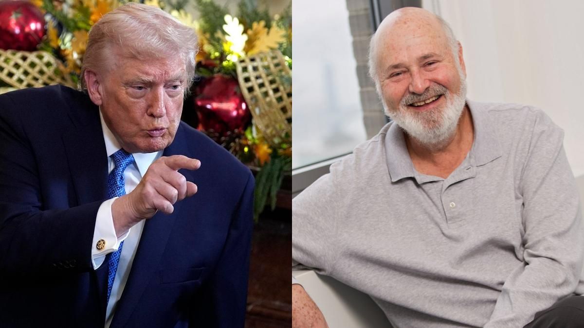 Donald Trump y Rob Reiner.