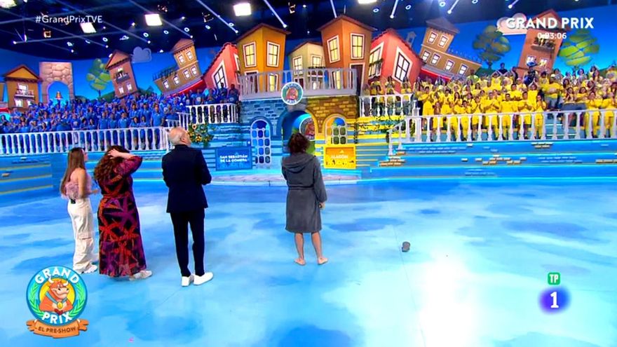 RTVE sorprendió con un 'pre-show' del 'Grand Prix' en access que acabó retrasando el inicio del programa en La 1