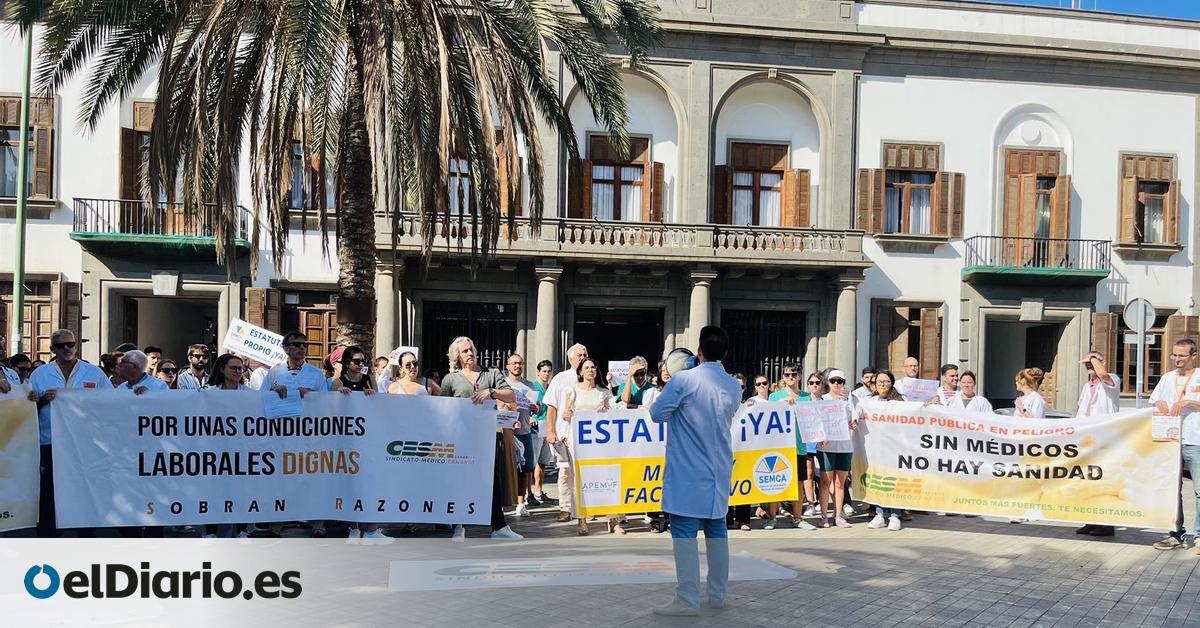 570 médicos secundan la huelga en Canarias este lunes