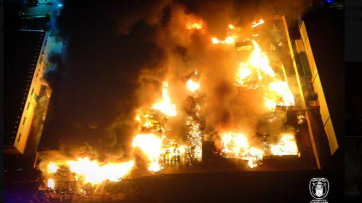 Imagen del incendio en Regusa, el 3 de junio de 2026