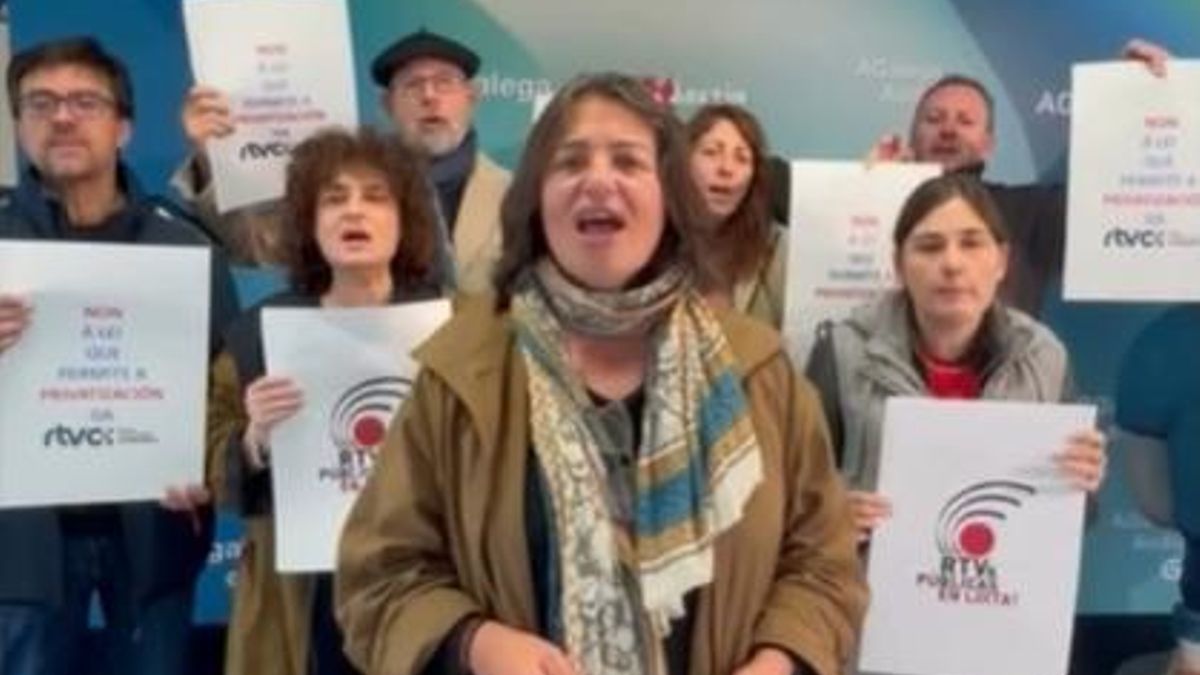 El personal de la televisión y la radio públicas de Galicia respalda a sus colegas de Canarias: “Aquí nos pasó también”