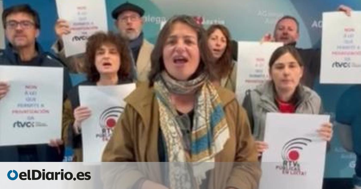 El personal de la televisión y la radio públicas de Galicia respalda a sus colegas de Canarias: “Aquí nos pasó también”