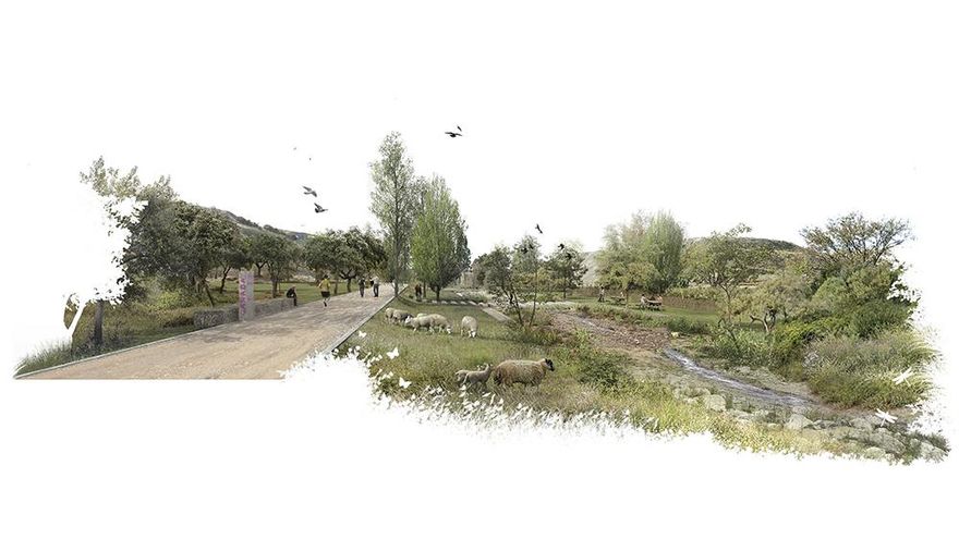 Reforestación en la cuenca sur del Manzanares dentro del proyecto Manantial Sur, ganador del área 4.