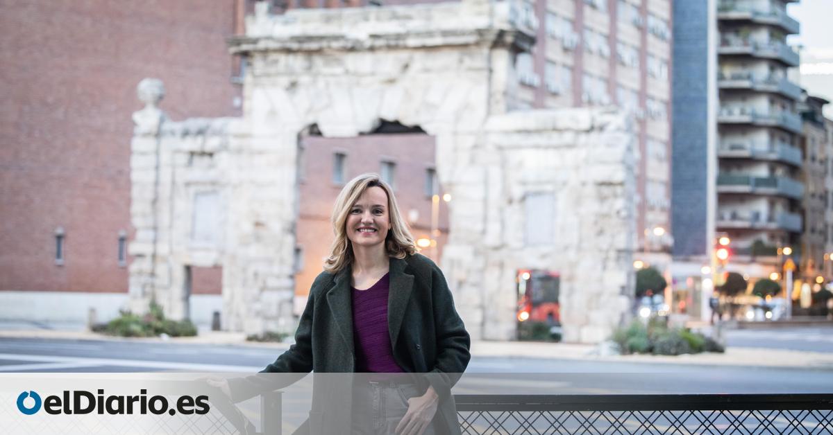 Pilar Alegría, candidata del PSOE:  Percibo la pulsión y las ganas por dar carpetazo a dos años de desgobierno 