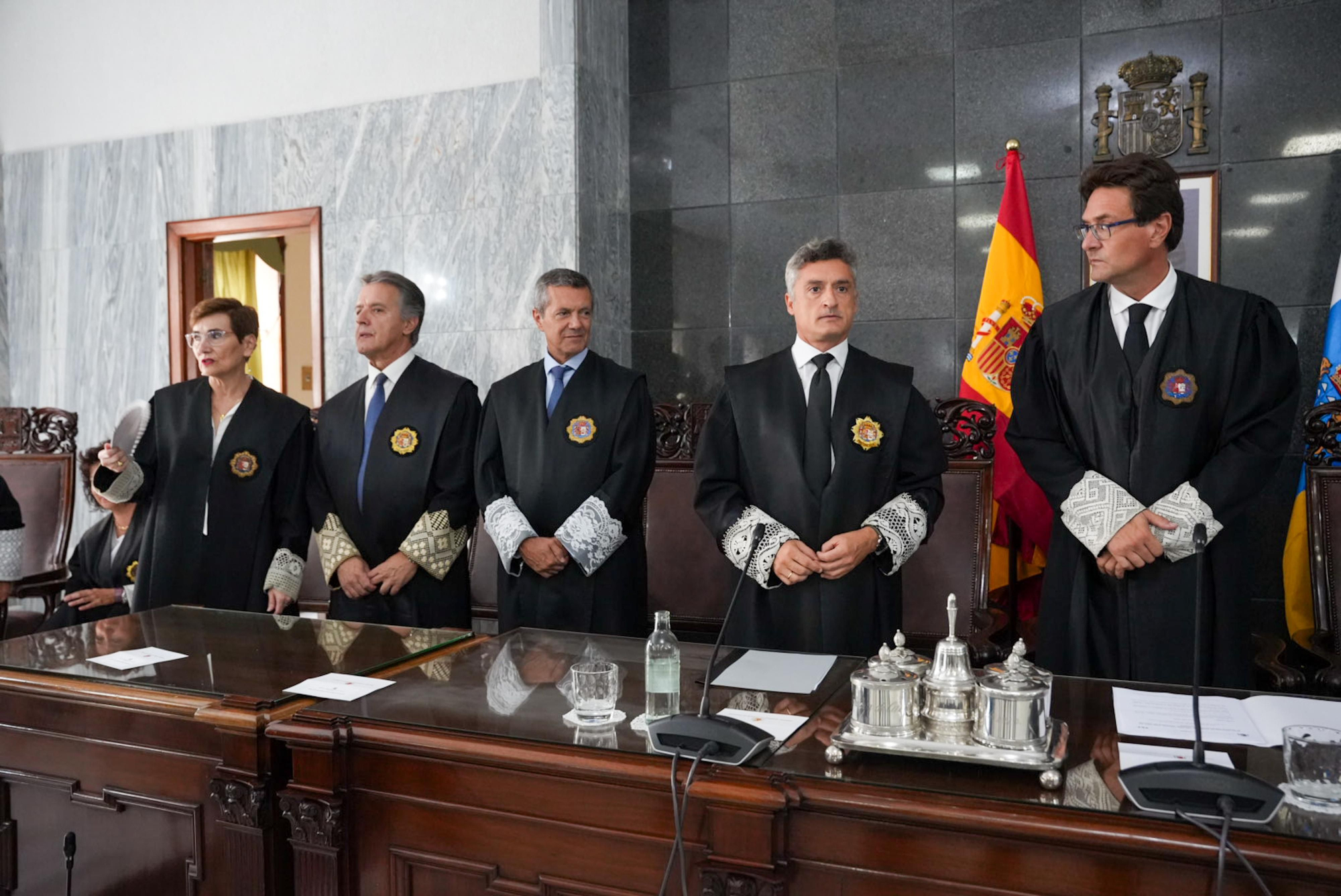 Acto de apertura del nuevo año judicial este viernes.