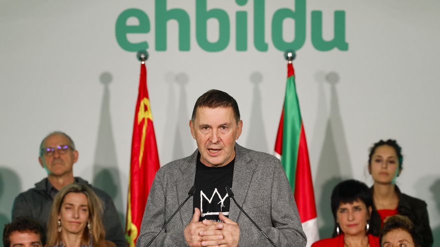 El secretario general de EH Bildu, Arnaldo Otegi. EFE/ Villar Lopez
