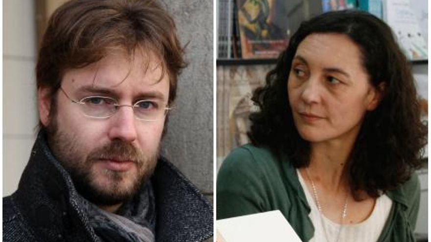 Rafael Saravia y Guadalupe Grande cierran 'Le Pasquín Poético'.