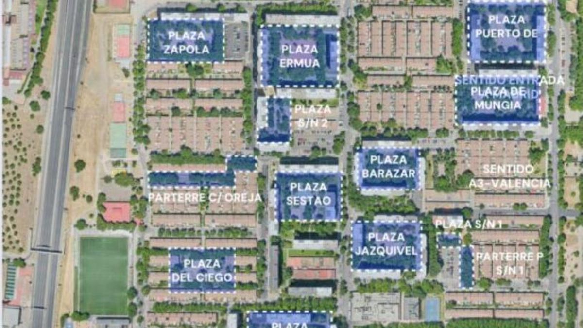 Reverdecer 13 plazas de Usera: el proyecto para plantar más de cien árboles en Orcasitas