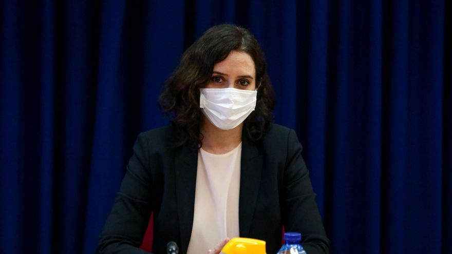 La presidenta de la Comunidad de Madrid, Isabel Díaz Ayuso.