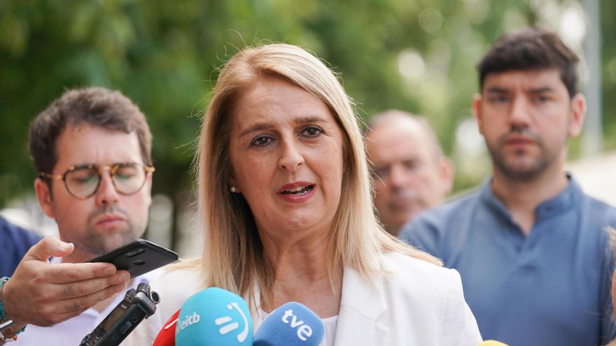 Archivo - La parlamentaria del PP, Ainhoa Domaica