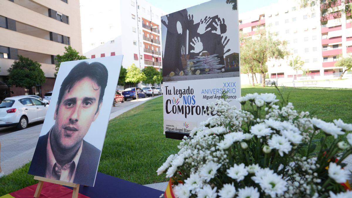 Acto conmemorativo del PP en Córdoba por el aniversario del asesinato de Miguel Ángel Blanco