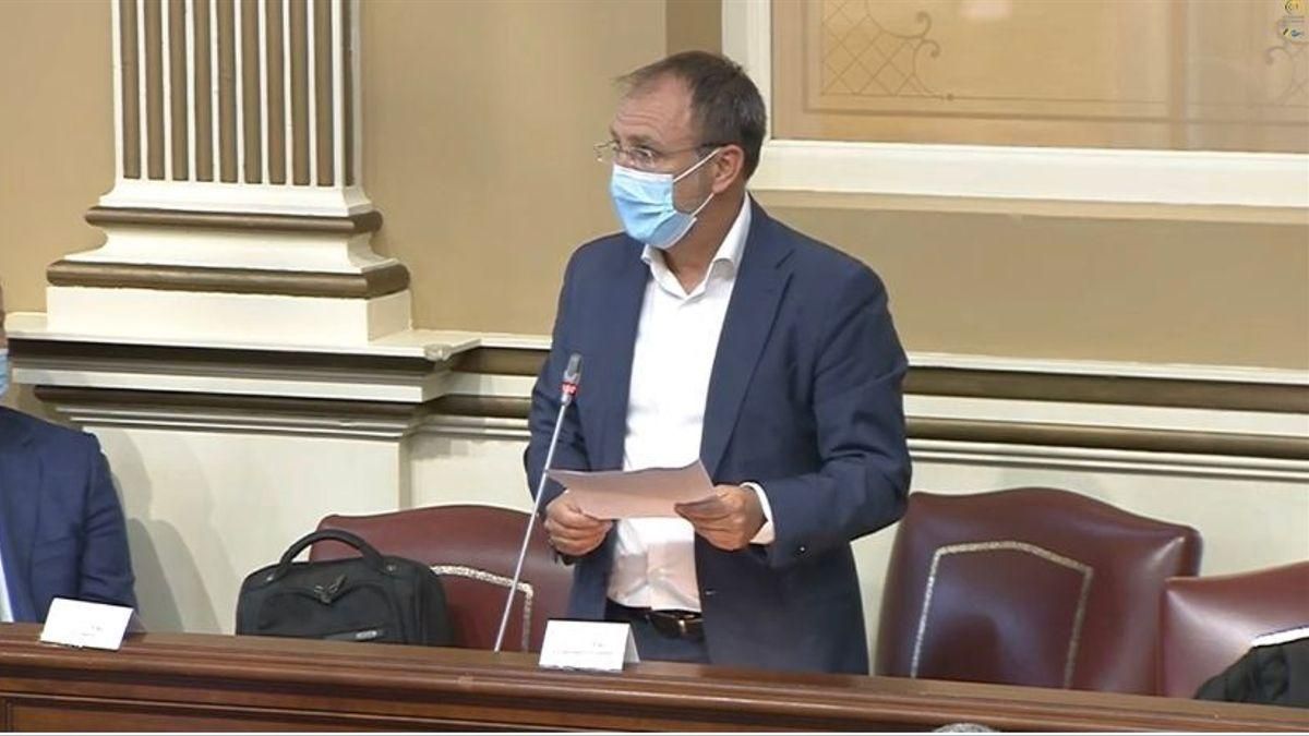 Sergio Rodríguez, diputado de CC por La Palma en el Parlamento de Canarias.