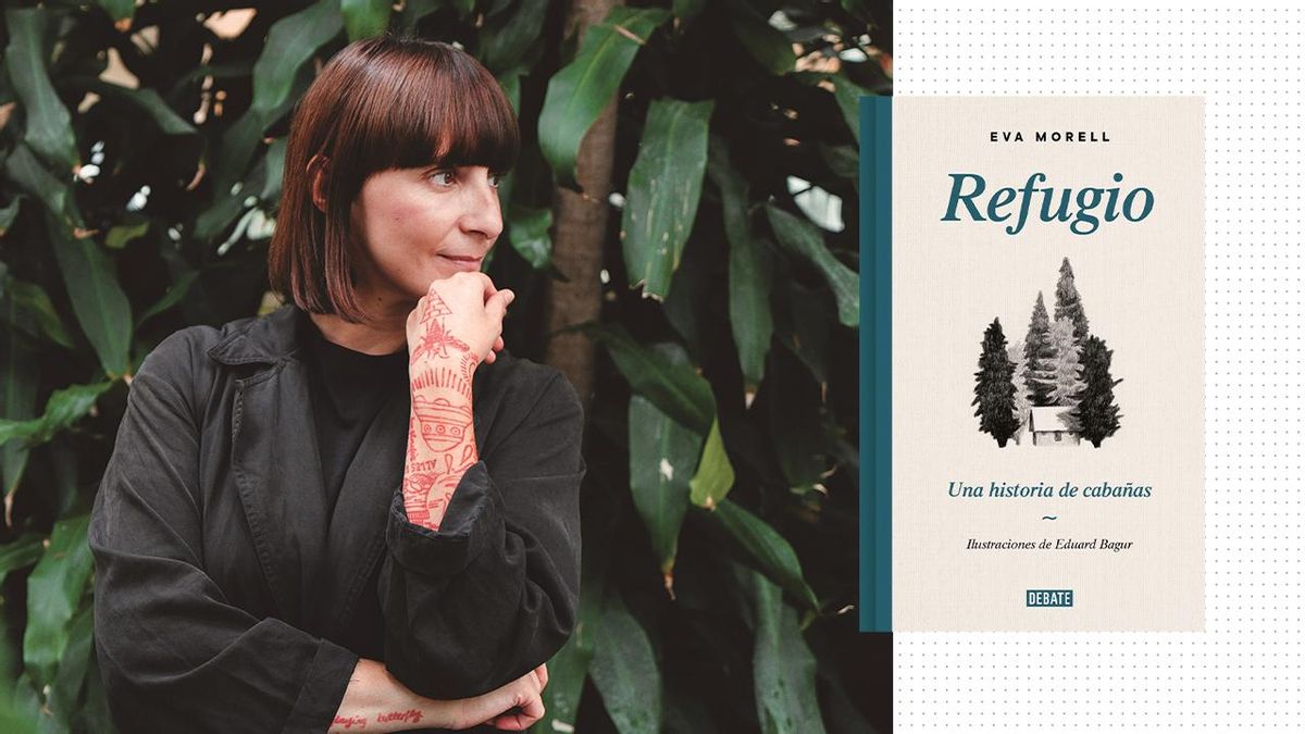 Eva Morell, autora del libro 'Refugio: Una historia de cabañas'