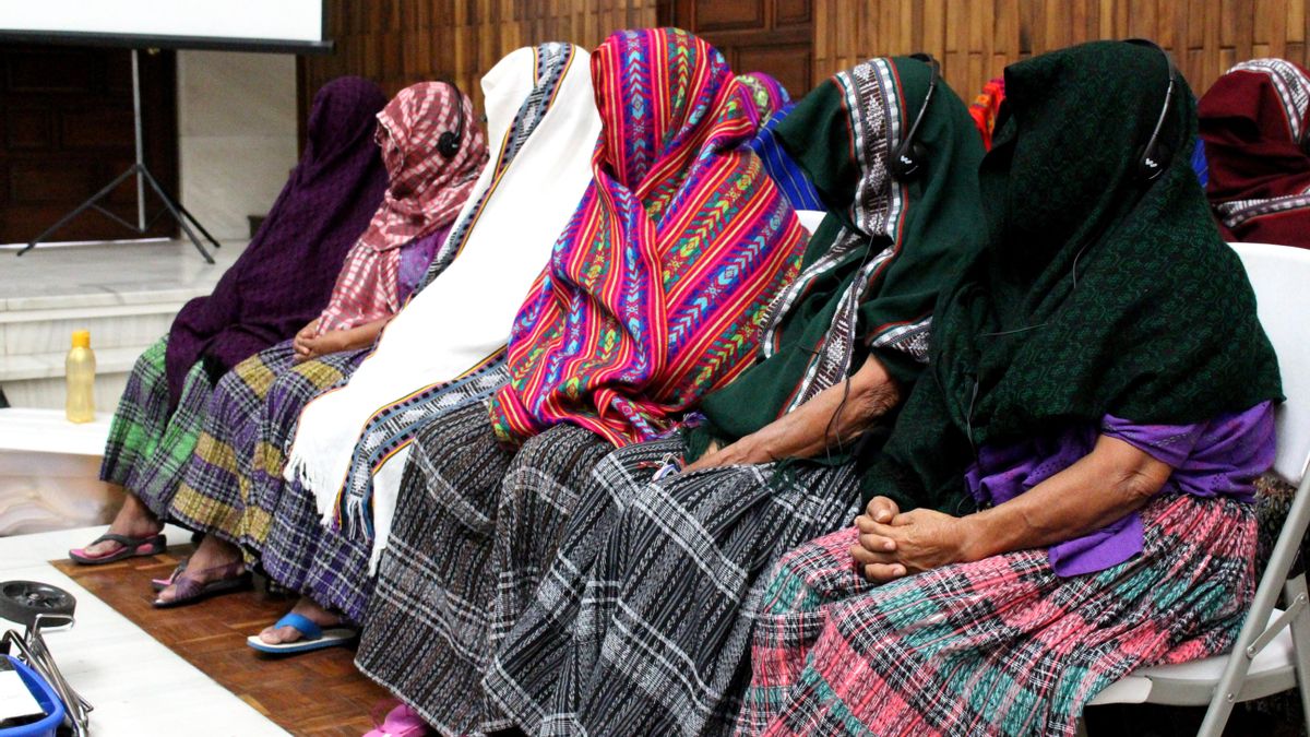 Las abuelas, en el juicio de Sepur Zarco