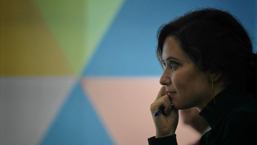 La presidenta de la comunidad de Madrid, Isabel Díaz Ayuso.