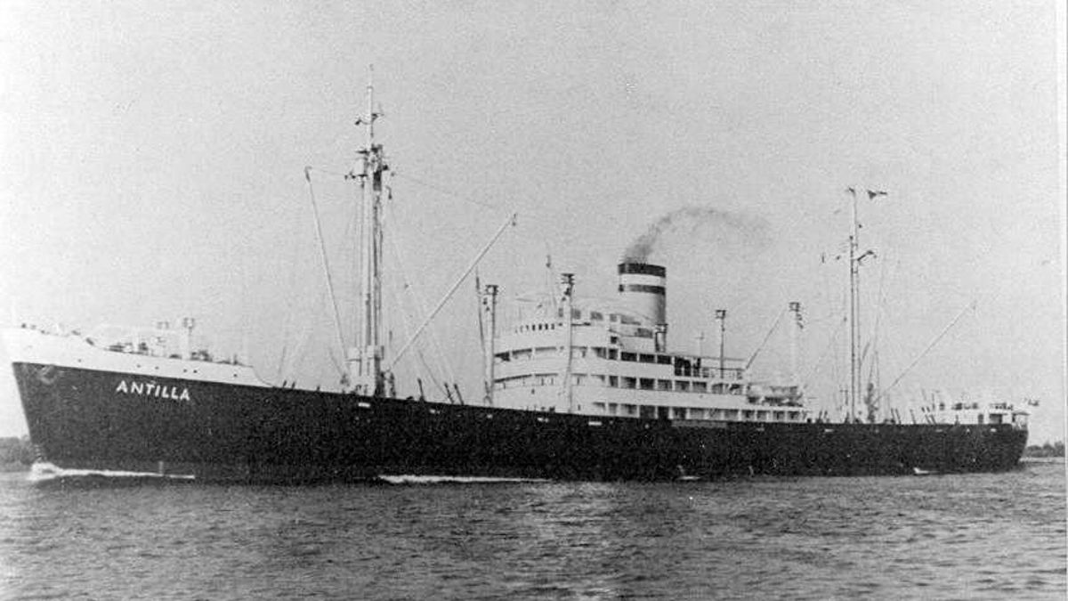 El SS Antilla fue un buque que se inauguró en Hamburgo en 1939.