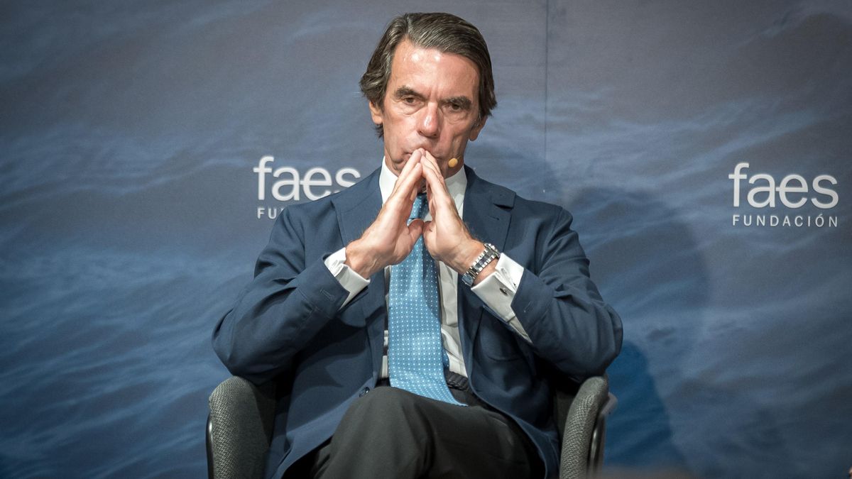Archivo - El expresidente del Gobierno, José María Aznar, en una imagen de archivo.