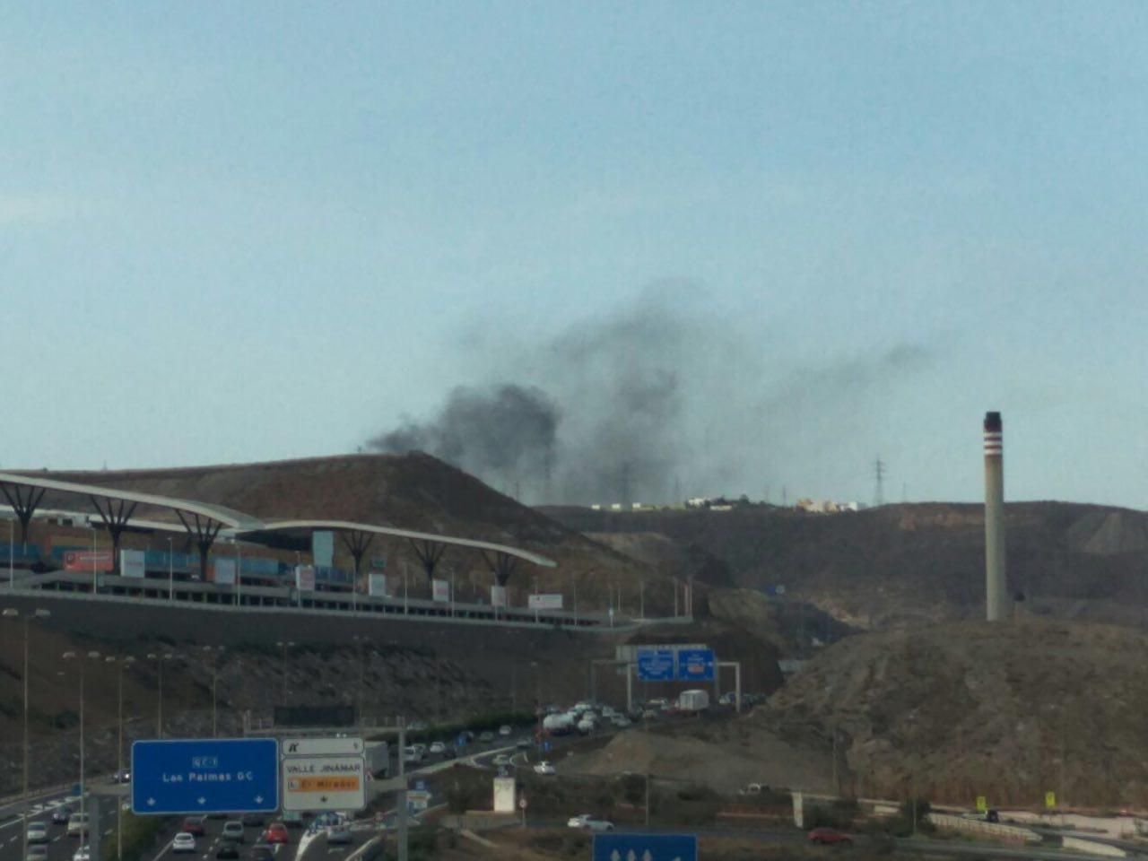 Incendio en Las Palmas de Gran Canaria