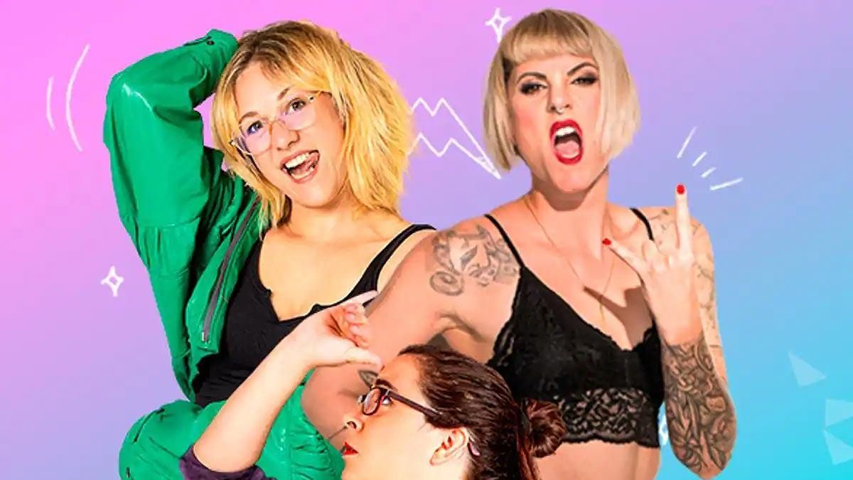 Jessika Rojano, Sil de Castro y La Maria Rosa en Calladitas estáis más guapas.