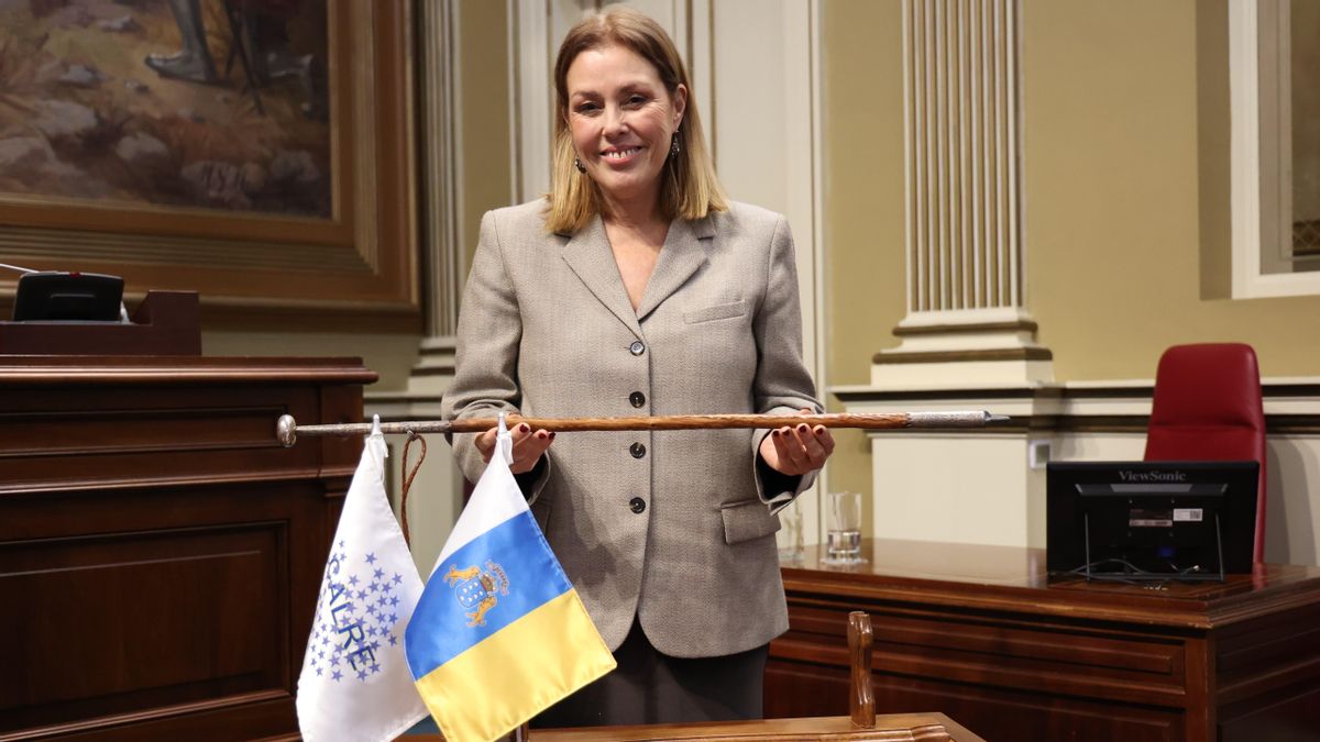La presidenta del Parlamento de Canarias, Astrid Pérez, reelegida presidenta de la Conferencia de Asambleas Legislativas Regionales de Europa