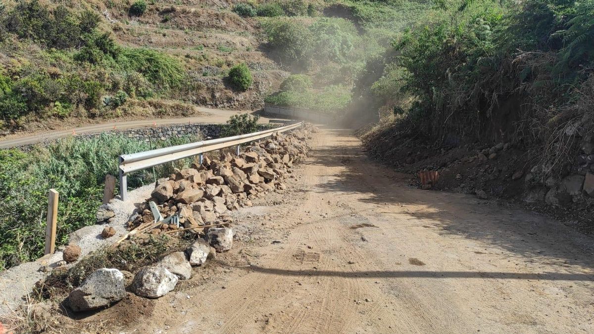 Obras en El Granel.