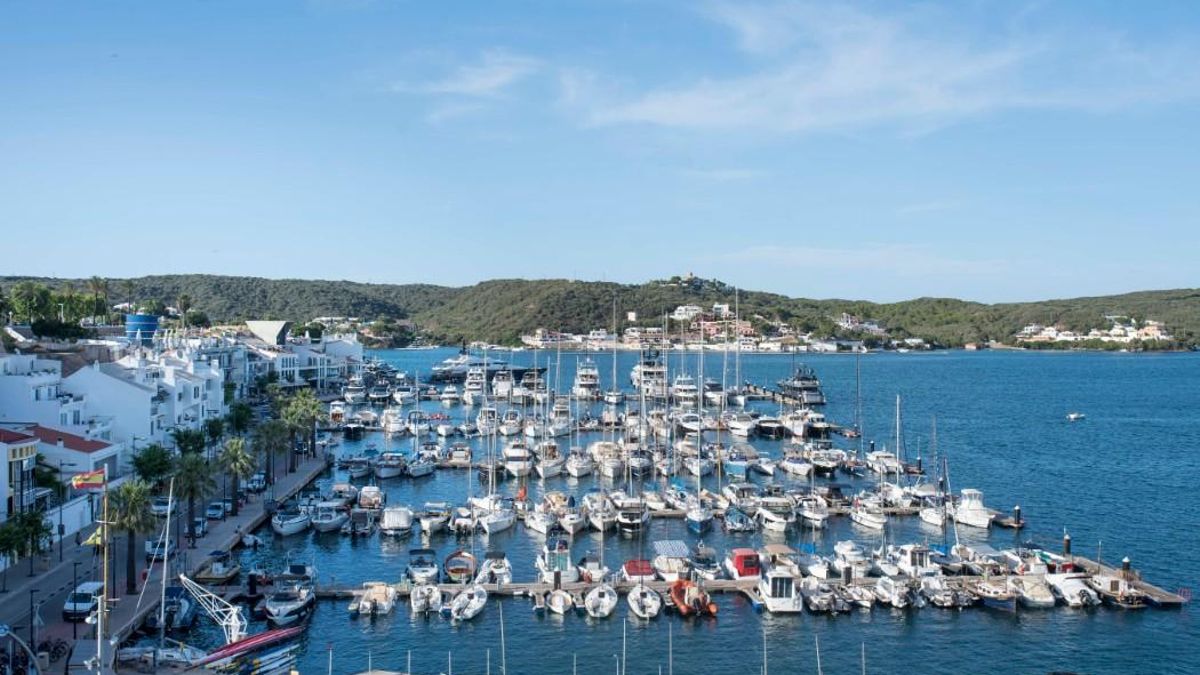 Moll de Llevant del Port de Maó