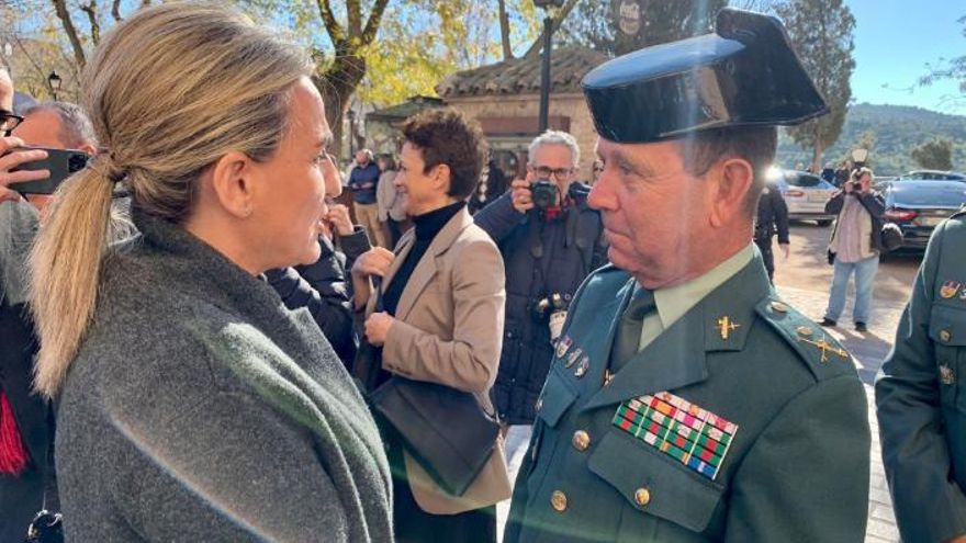 Milagros Tolón ofrece "máxima colaboración" para que el cuartel de la Guardia Civil de Toledo esté "cuanto antes"