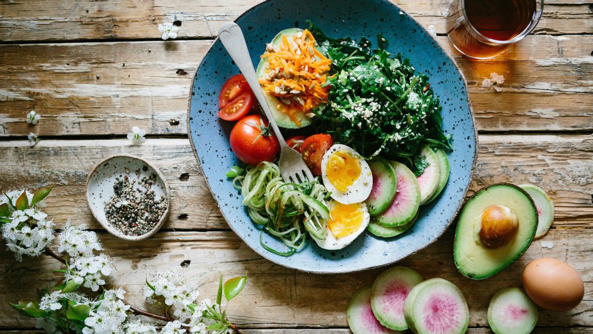 Alimentos saludables.
