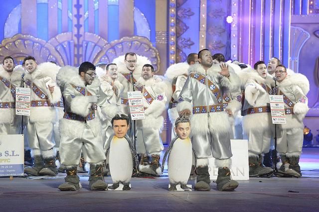 Murgas 'Los Legañosos' en la Gala de la Reina (FLICKR LPA PROMOCIÓN)