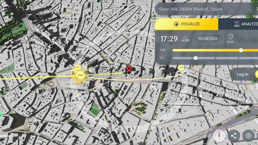 Esta aplicación salvará tus tardes en la terraza del bar: un mapa que te mostrará cuándo y dónde habrá sombra