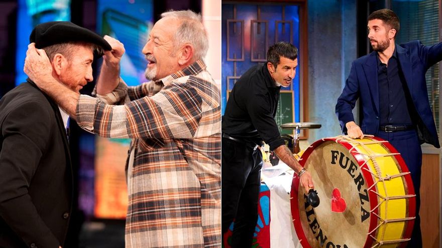 'El Hormiguero' (17%) gana por segundo día seguido a 'La Revuelta' (15.2%) y firma un dato 'rico, rico' con Arguiñano