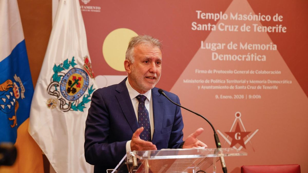 El Gobierno inicia el expediente para declarar Lugar de Memoria Democrática el Templo Masónico de Tenerife