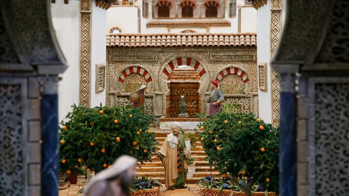 Inauguración del Belen de Cajasol