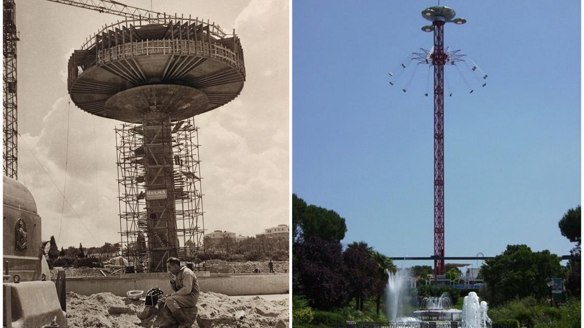 Del platillo volante a la estrella voladora: las seis décadas del Parque de Atracciones de Madrid antes de cambiar de manos