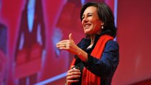 La nueva presidenta se ha enfrentado a las primeras preguntas sobre Valores Santander