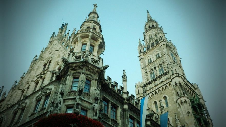 Agujas del Ayuntamiento Nuevo de Múnich.