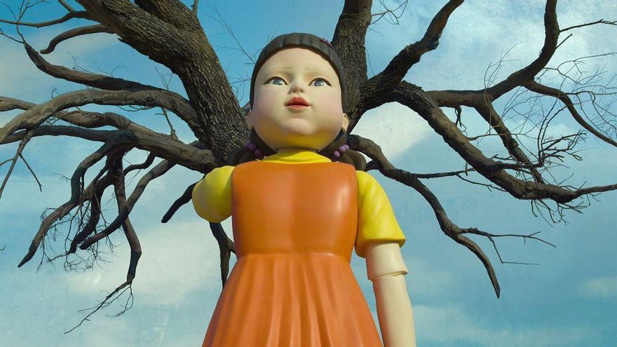 Fotograma de 'El juego del calamar', serie de Netflix con la que se utilizó una herramienta de traducción automática para abaratar los costes del proceso.