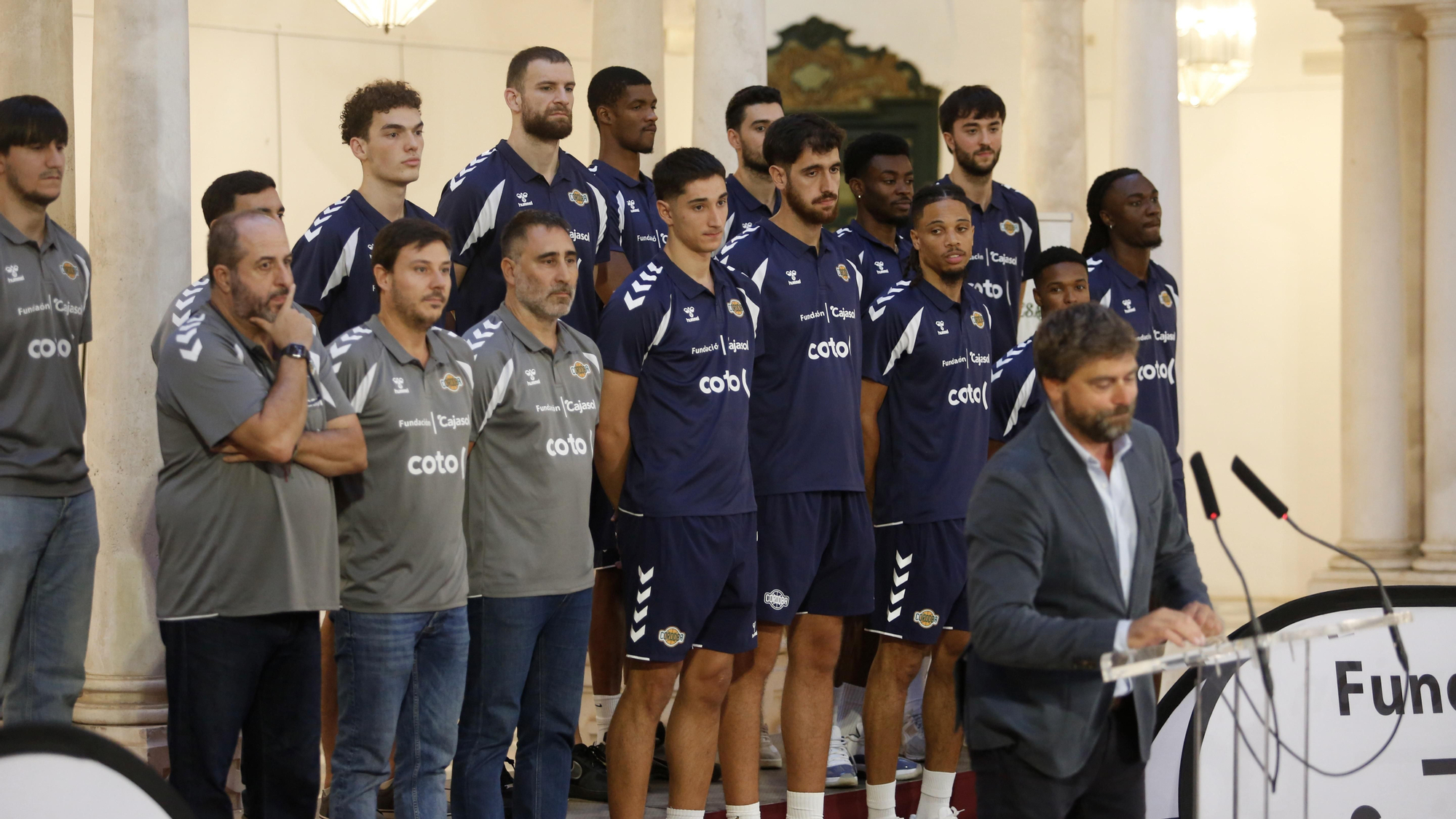 Presentación de los equipos del Cajasol Coto Córdoba CB