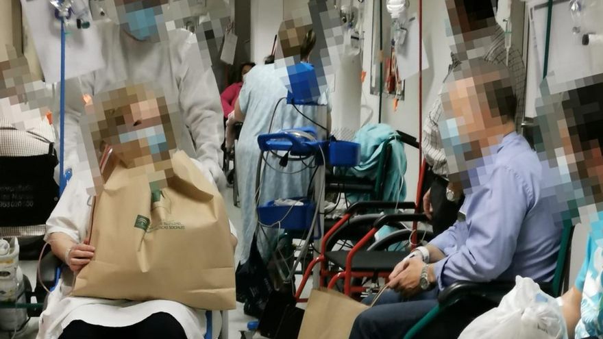 El incremento de pacientes de Covid-19 desborda los hospitales granadinos