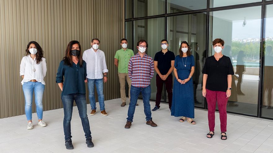 El equipo de investigadores que ha realizado el hallazgo.