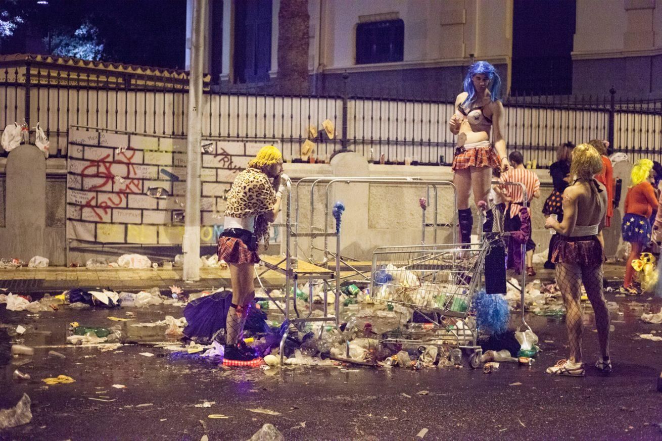 Imagen de la exposición 'La cara b del Carnaval'