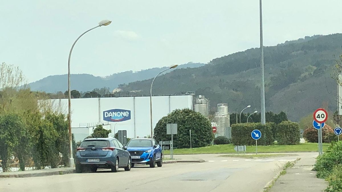 Archivo - Factoría de Danone en Salas (Asturias)