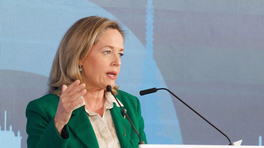 La vicepresidenta primera y ministra de Asuntos Económicos y Transformación Digital, Nadia Calviño.