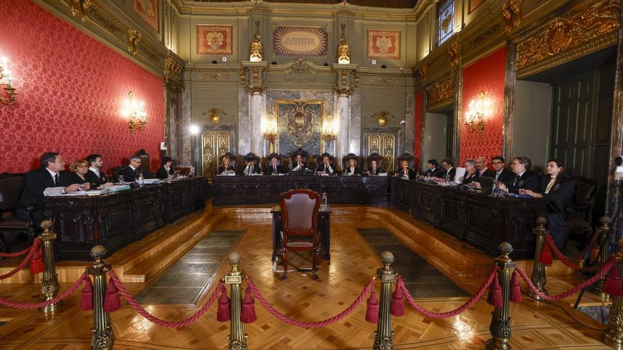 El fiscal general del Estado, Álvaro García Ortiz, en el juicio por la presunta filtración de información sobre la investigación por fraude a Hacienda de la pareja de Isabel Díaz Ayuso en el Tribunal Supremo.