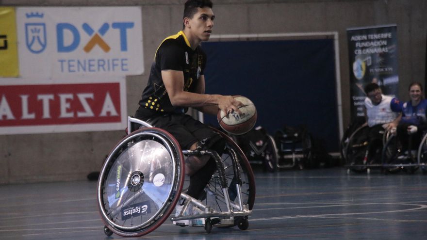 El Santa Cruz ADEIN Tenerife Fundación CB Canarias visita al BSR Getafe