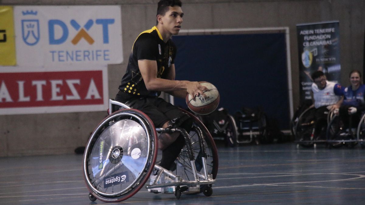 El Santa Cruz ADEIN Tenerife Fundación CB Canarias visita al BSR Getafe