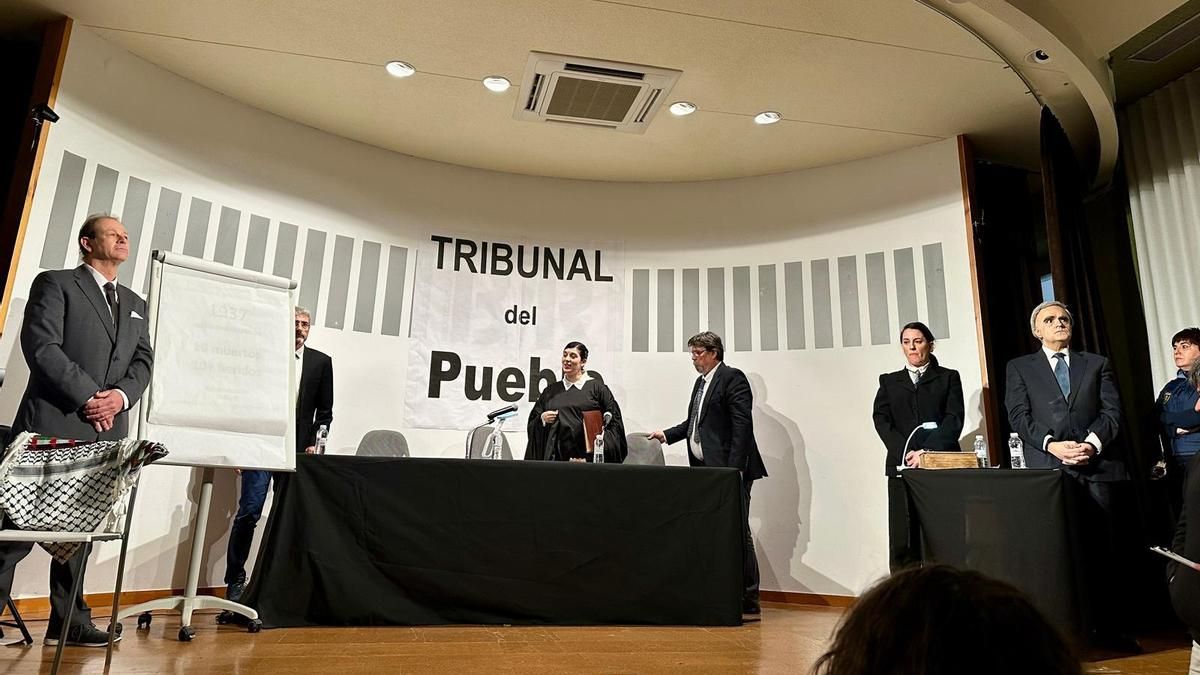 Un Tribunal del Pueblo en Logroño contra "los crímenes de guerra y de lesa humanidad y actos de genocidio en Gaza"